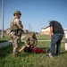 Military Police Treat a Casualty During Active Shooter Training