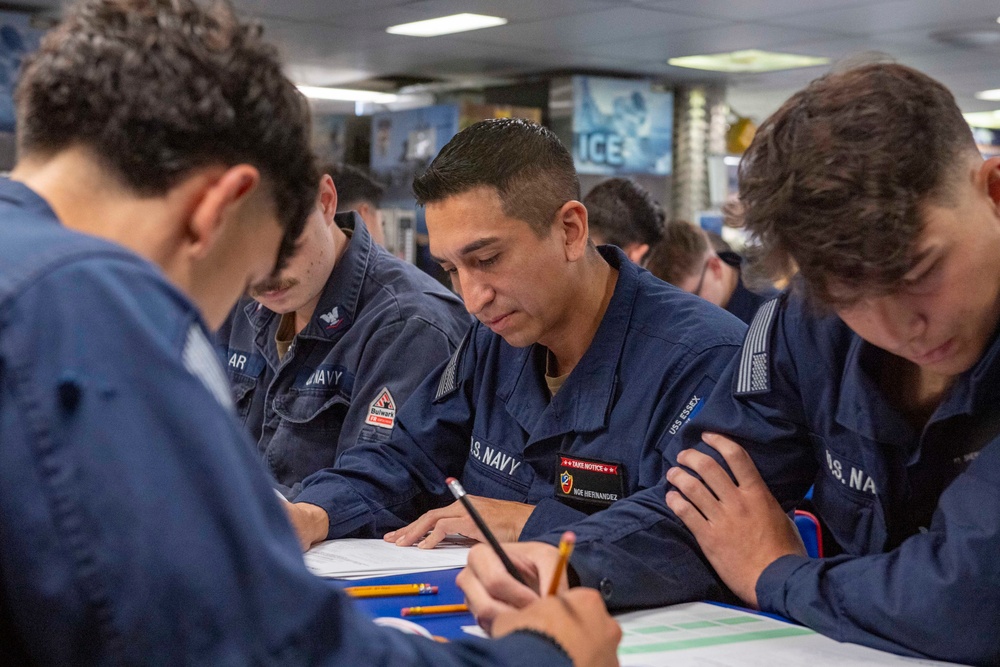 USS Essex In-Port Operations