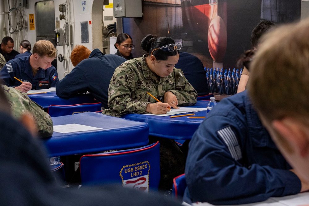 USS Essex In-Port Operations