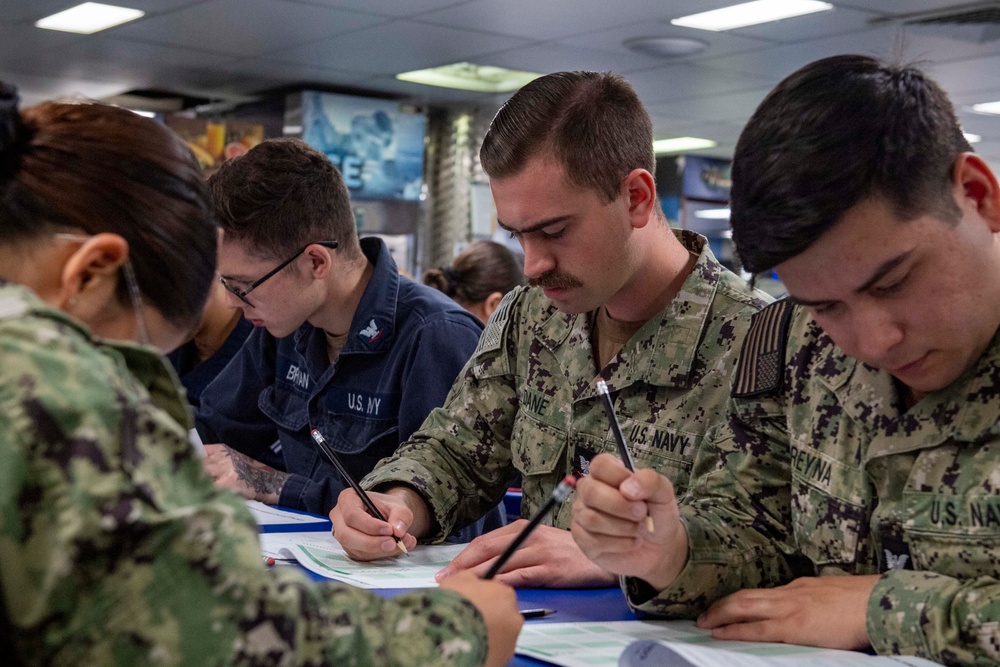 USS Essex In-Port Operations