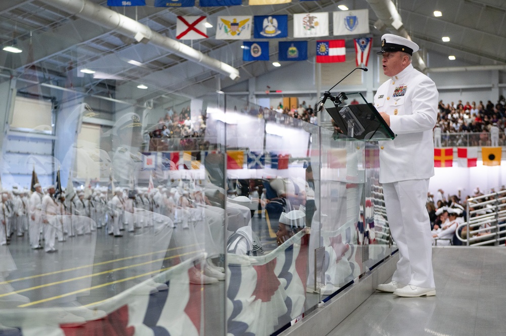 MCPON James Honea visits Naval Station Great Lakes and U.S. Navy Recruit Training Command