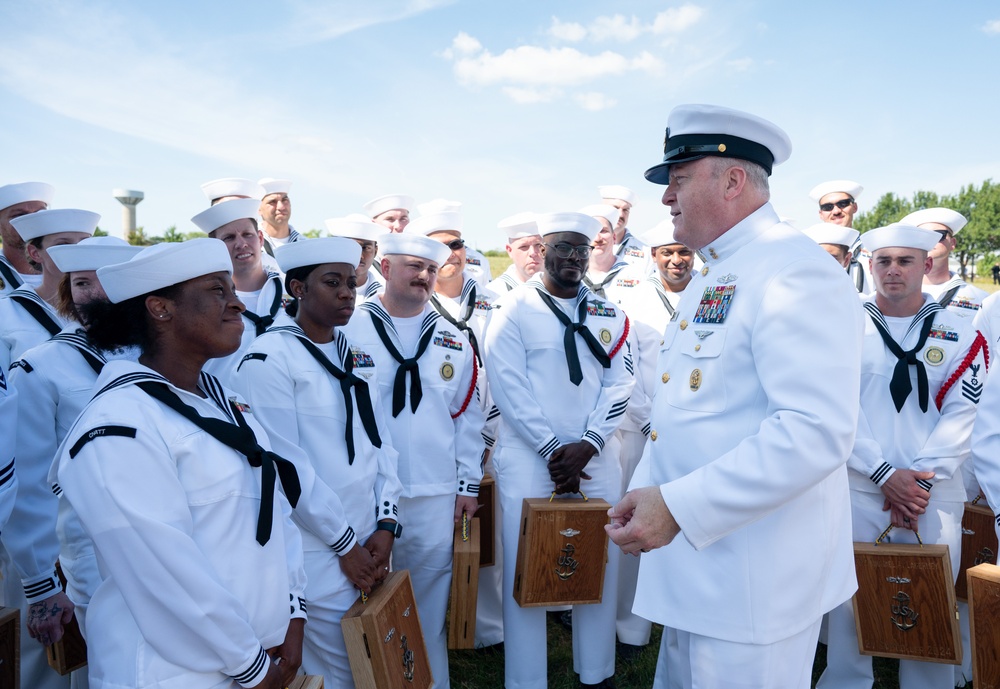 MCPON James Honea visits Naval Station Great Lakes and U.S. Navy Recruit Training Command