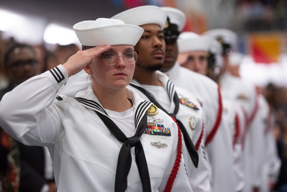 MCPON James Honea visits Naval Station Great Lakes and U.S. Navy Recruit Training Command