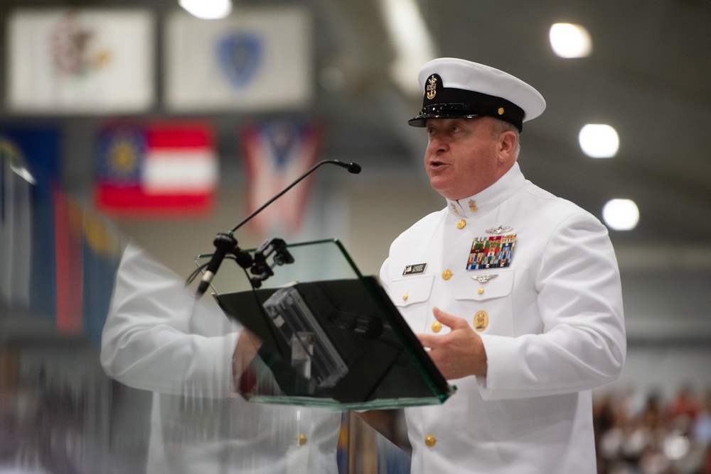 MCPON James Honea visits Naval Station Great Lakes and U.S. Navy Recruit Training Command