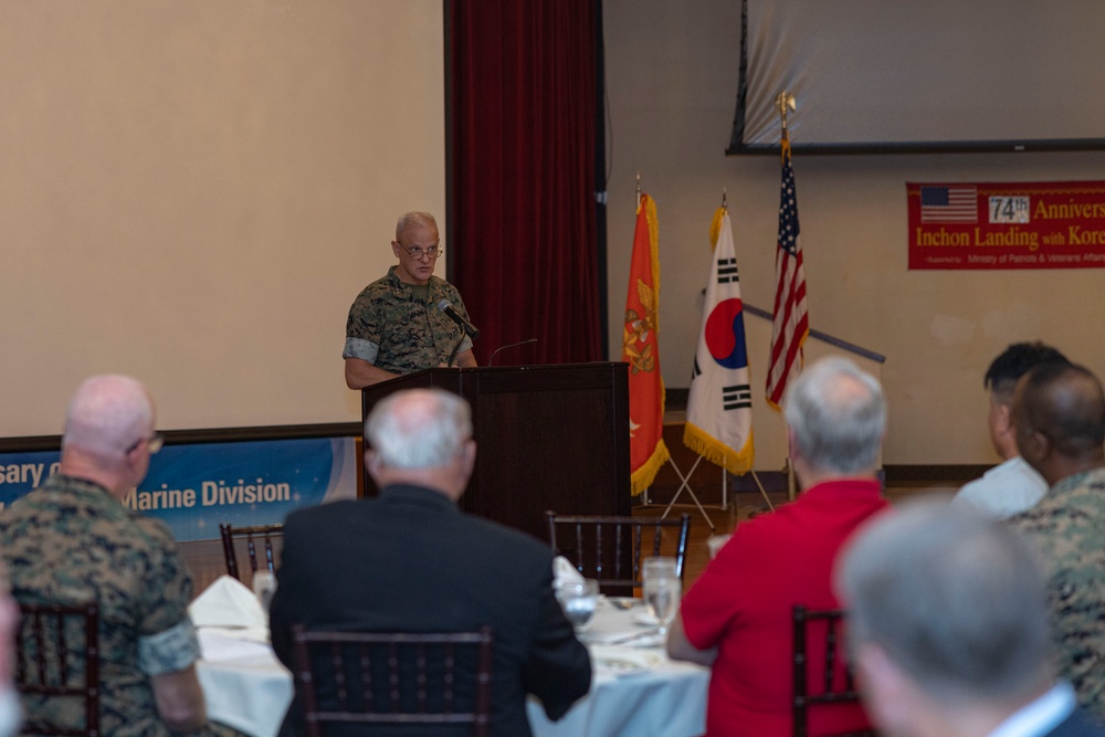 Blue Diamond hosts ceremony to mark 74th anniversary of Inchon landing