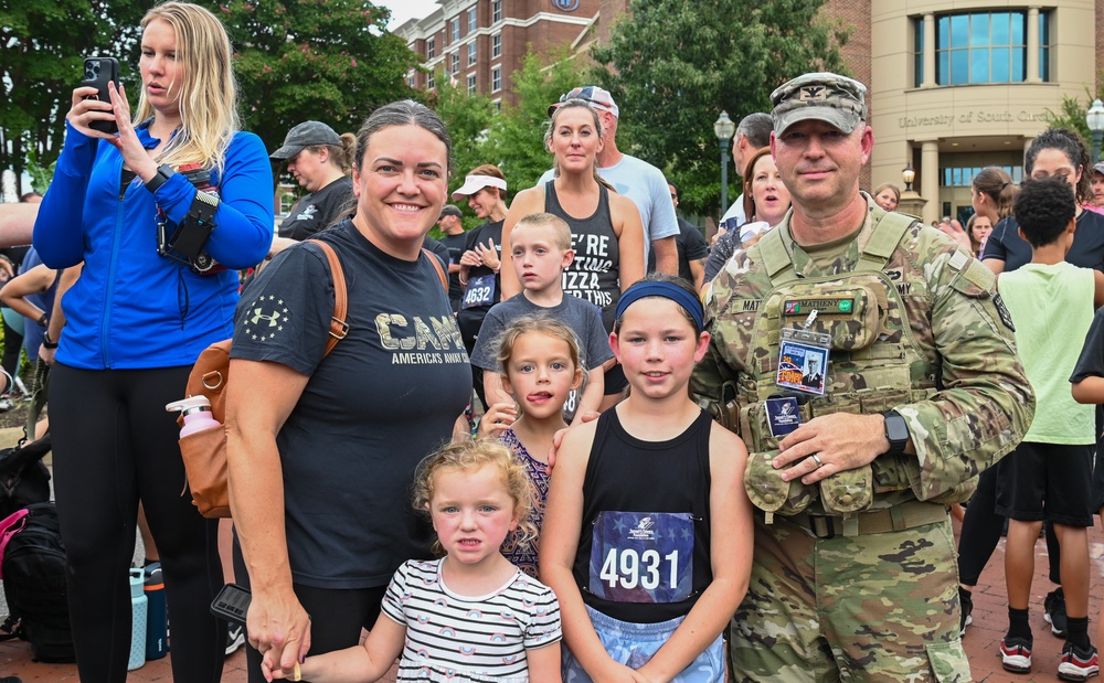 South Carolina National Guard participates in the Tunnel to Towers Foundation 5K