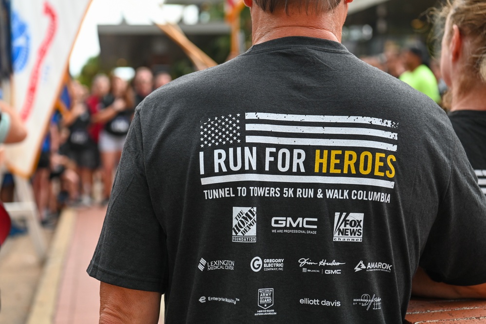 South Carolina National Guard participates in the Tunnel to Towers Foundation 5K