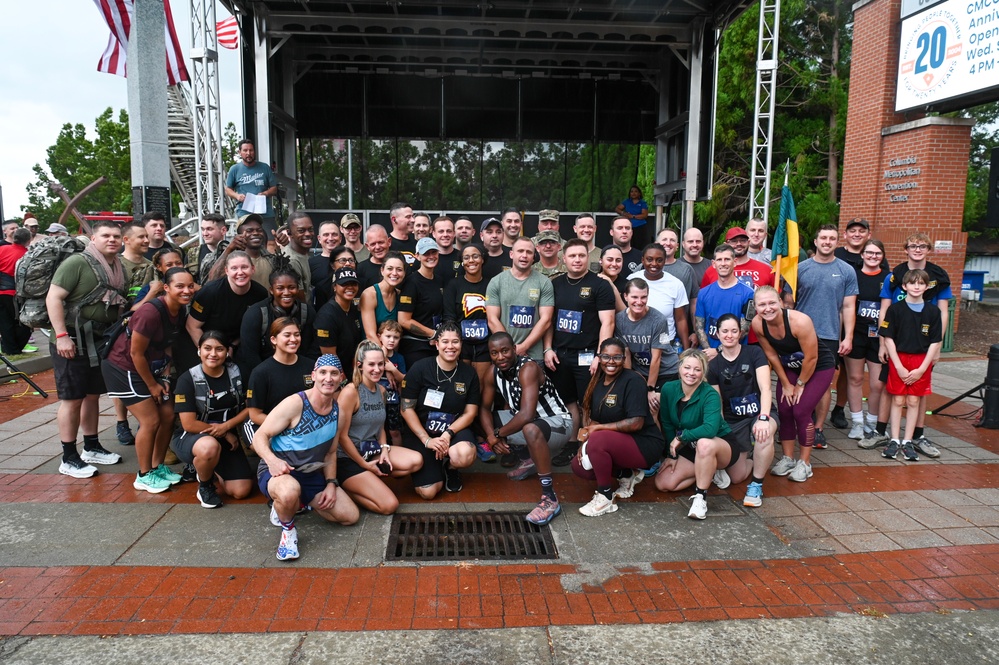 South Carolina National Guard participates in the Tunnel to Towers Foundation 5K