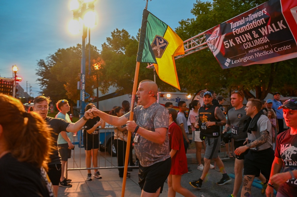 South Carolina National Guard participates in the Tunnel to Towers Foundation 5K