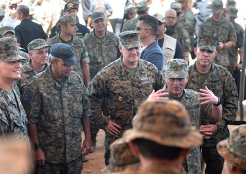 Marine Forces South commander visits Brazilian Marine Corps’ Exercise Formosa