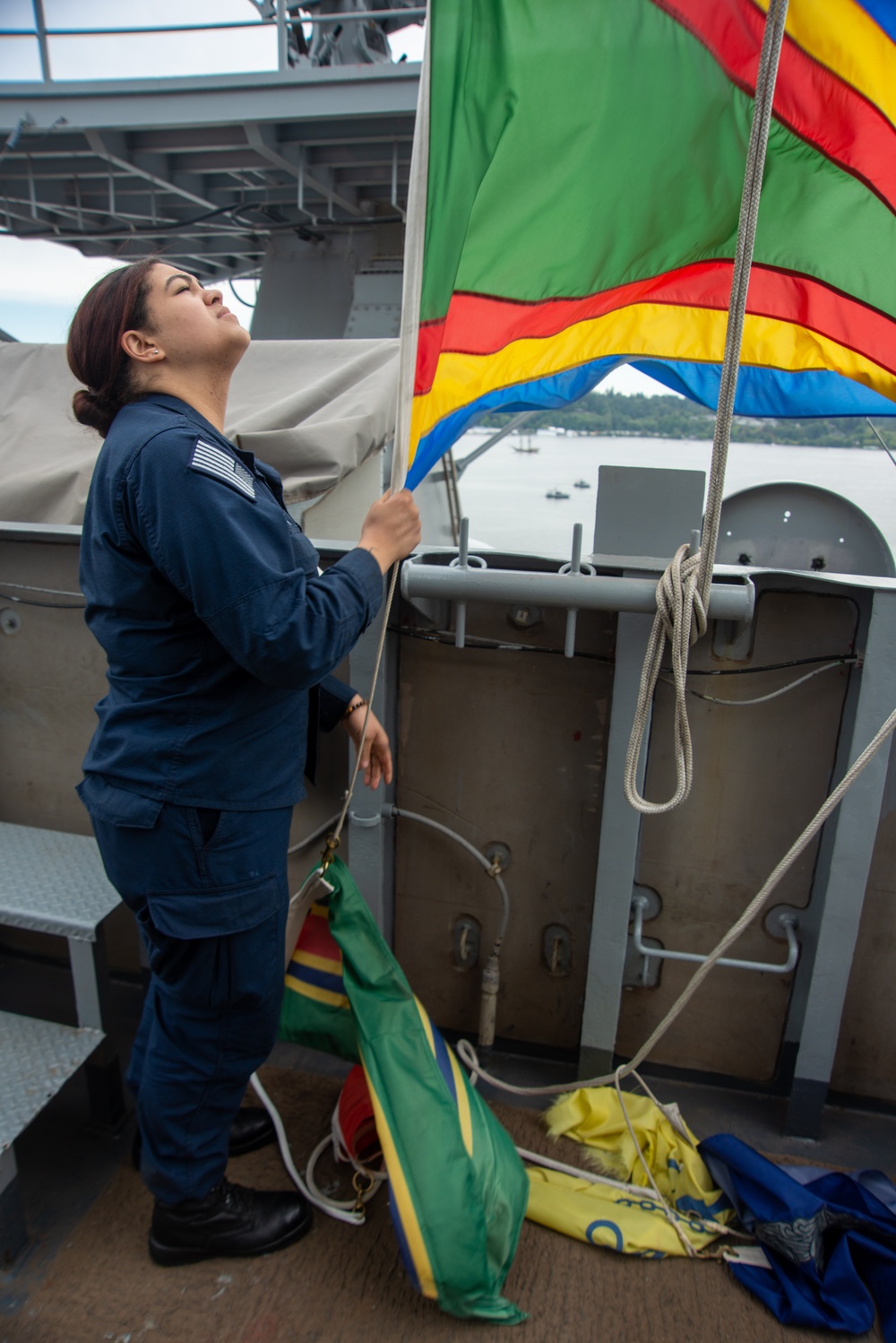 A Nimitz Sailor Shifts Colors