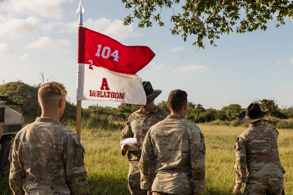 Apache Troop Promotes Newest NCO in Kenya