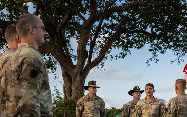 Apache Troop Promotes Newest NCO in Kenya