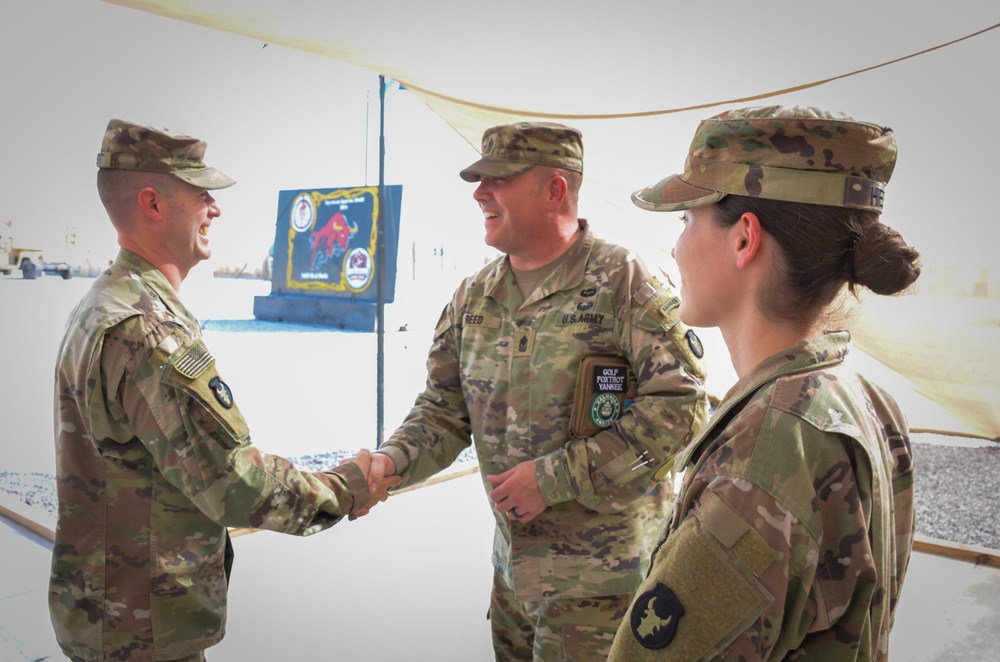 HHBN, 34ID recongizes Soldier and NCO of the Month - August