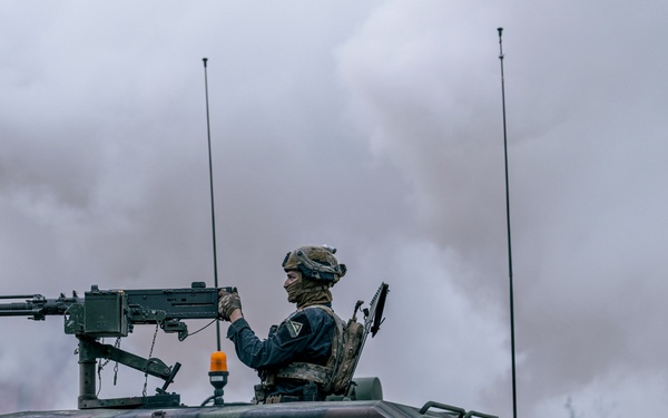 Sky Soldiers Attack Opposing Forces During Saber Junction 24