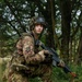 An Italian Paratrooper Takes A Knee During Saber Junction 24