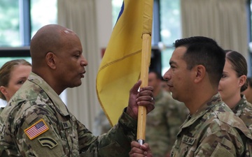 Maj. Nicholas Zingara relinquishes command of the Joint Forces Headquarters