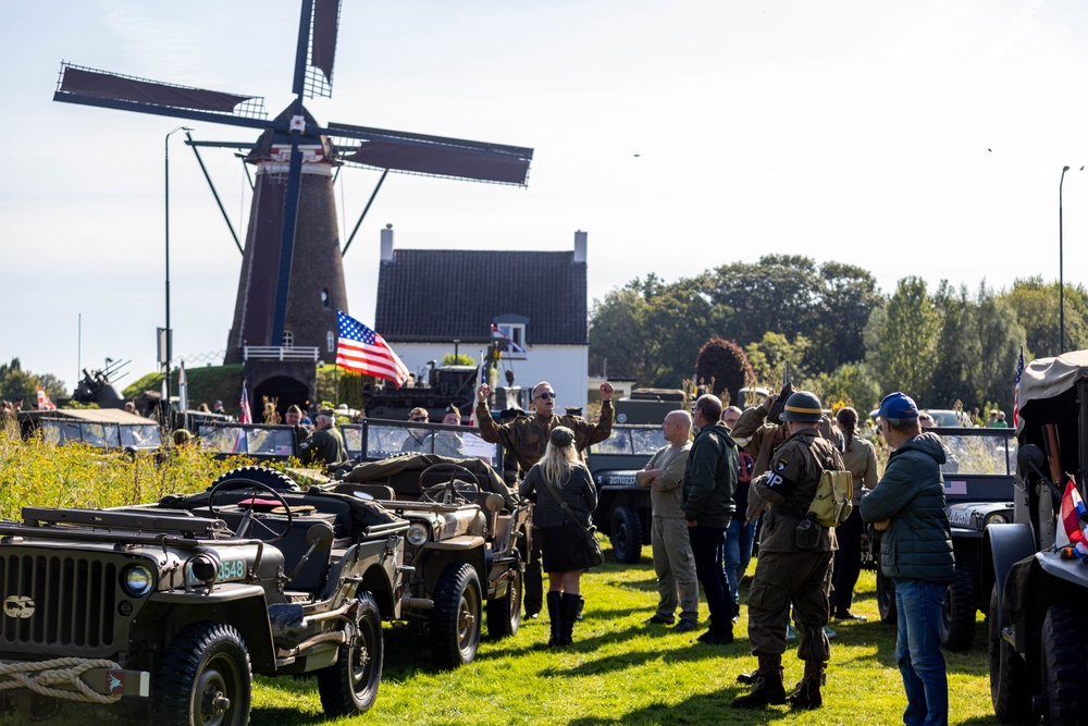 Operation Market Garden 80th: Anniversary: Vintage Vehicle Convoy