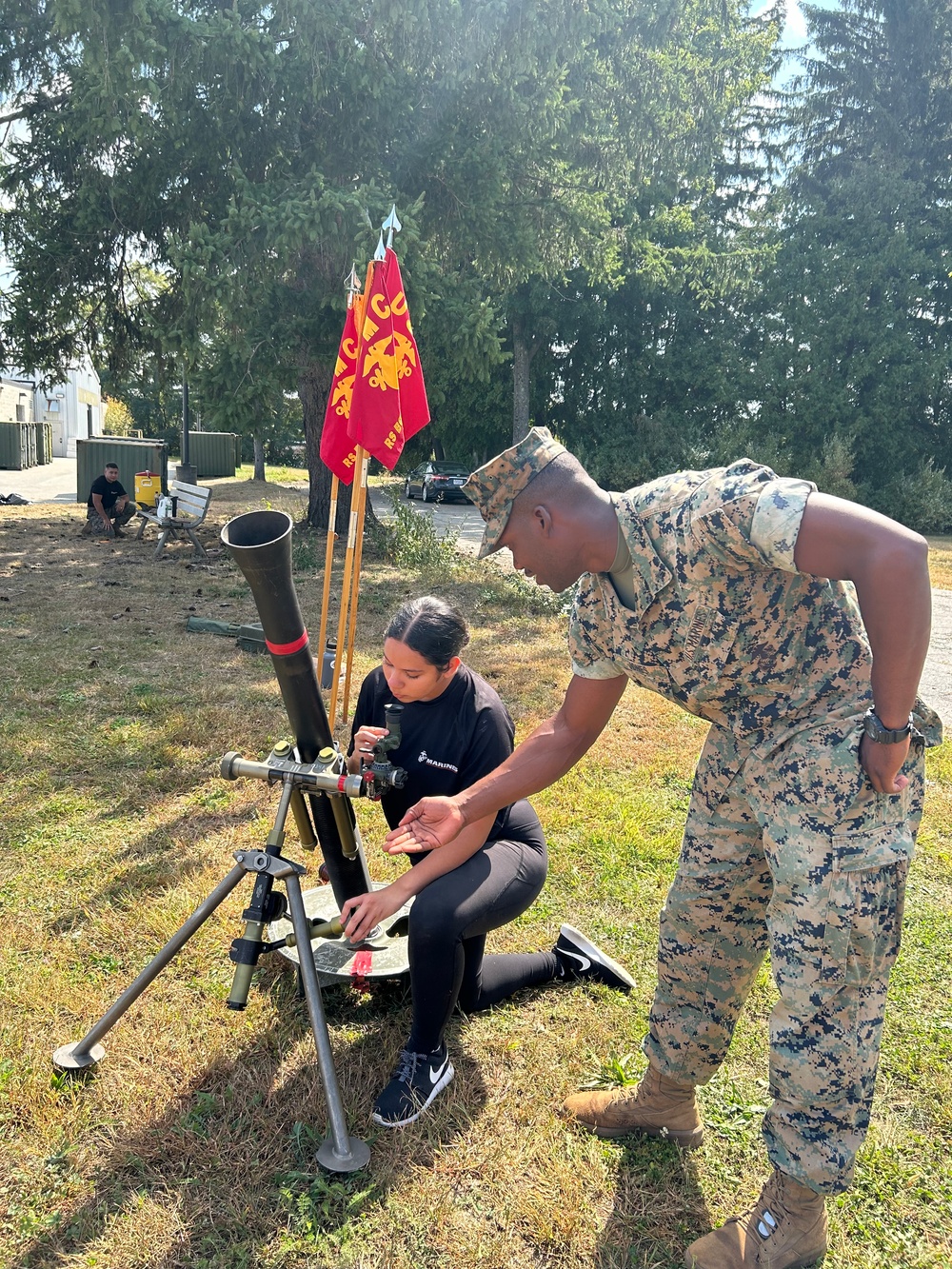 Getting a glimpse of the USMC