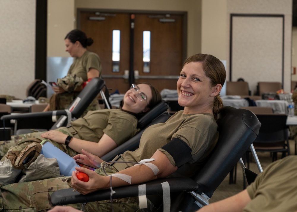 140th Wing Participates in American Red Cross Blood Drive