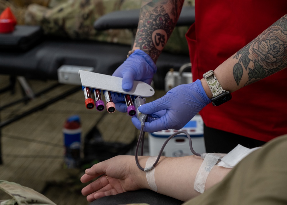 140th Wing Participates in American Red Cross Blood Drive