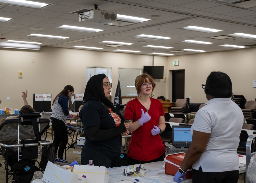 140th Wing Participates in American Red Cross Blood Drive