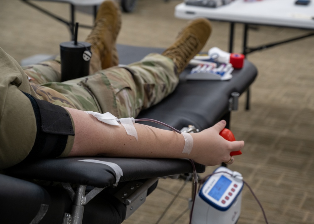 140th Wing Participates in American Red Cross Blood Drive