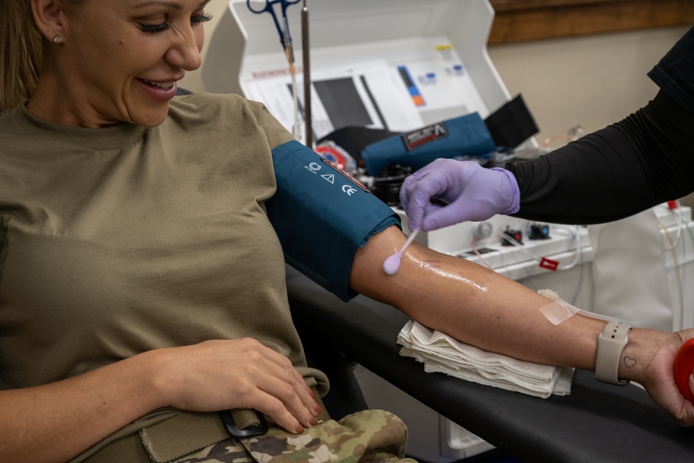 140th Wing Participates in American Red Cross Blood Drive