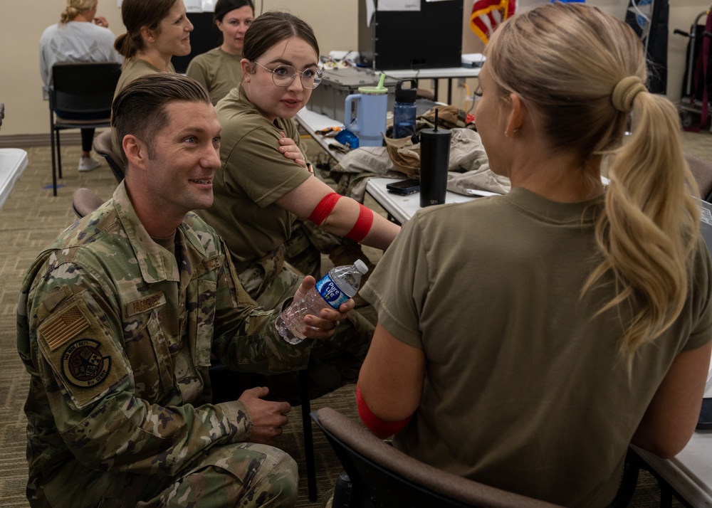 140th Wing Participates in American Red Cross Blood Drive