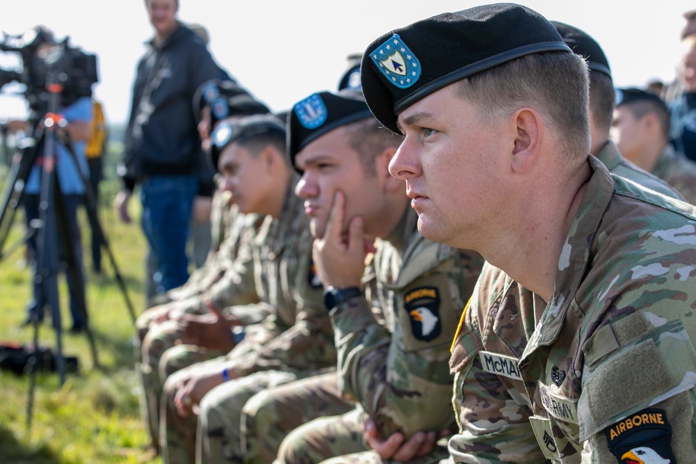 1st Cavalry Division Band supports opening ceremony of Market Garden 80