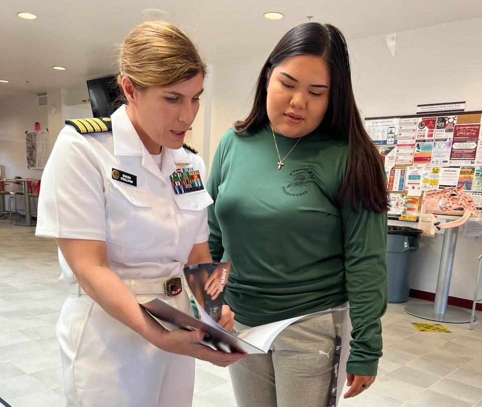 Navy Medicine inspires future medical professionals during first visit to Navajo Technical University