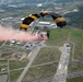 Army Golden Knights fly at Airshow London to celebrate 100 years of Royal Canadian Air Force