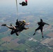 Army Golden Knights fly at Airshow London to celebrate 100 years of Royal Canadian Air Force