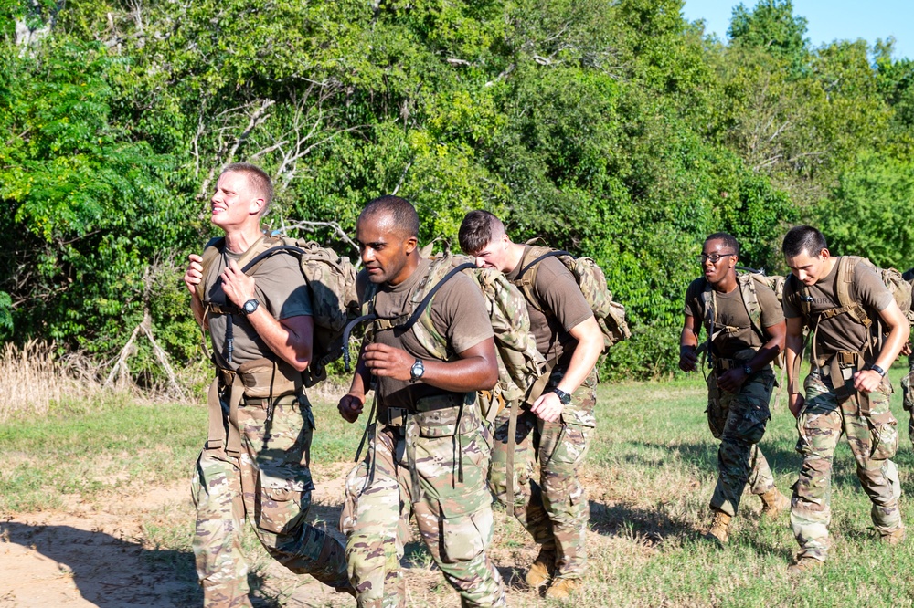 SERE selection ruck march