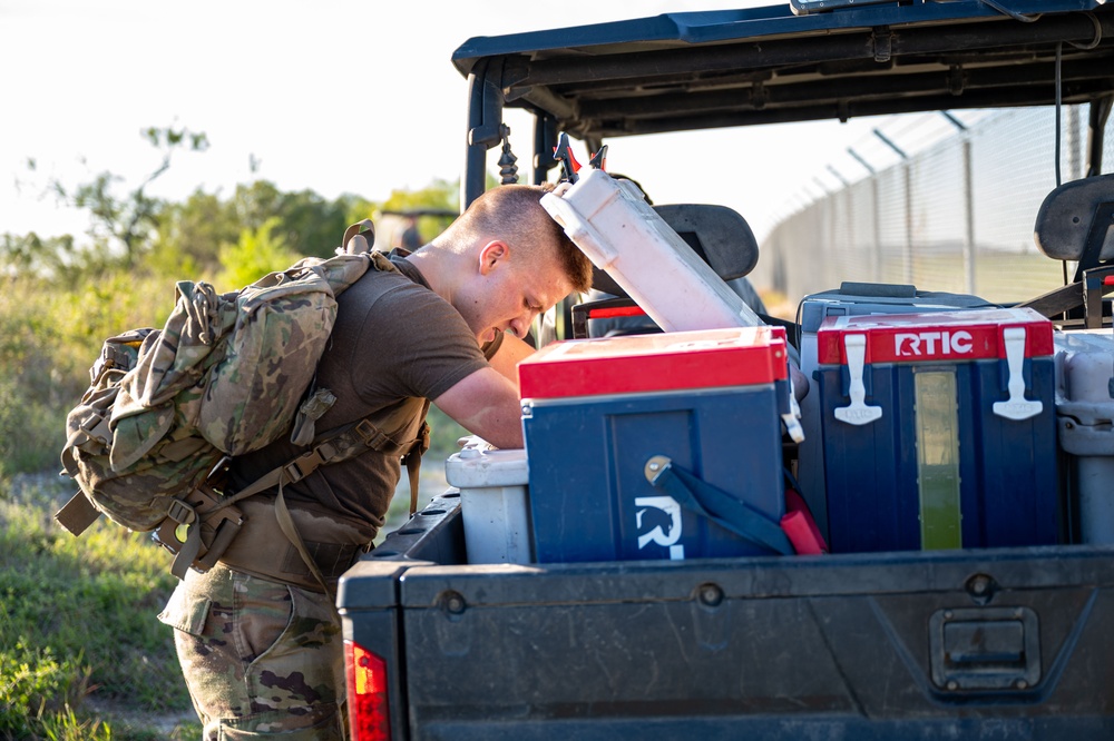 SERE selection ruck march