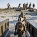 U.S. and Swedish Marines conduct live fire machine gun range from combat boats