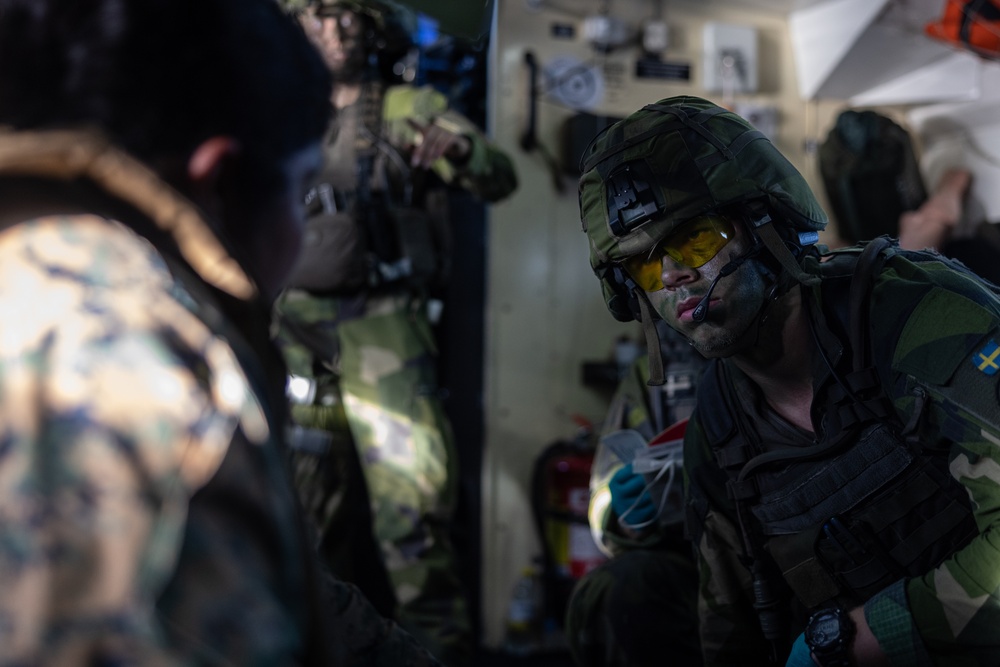 U.S. and Swedish Marines conduct culminating event during Archipelago Endeavor 24