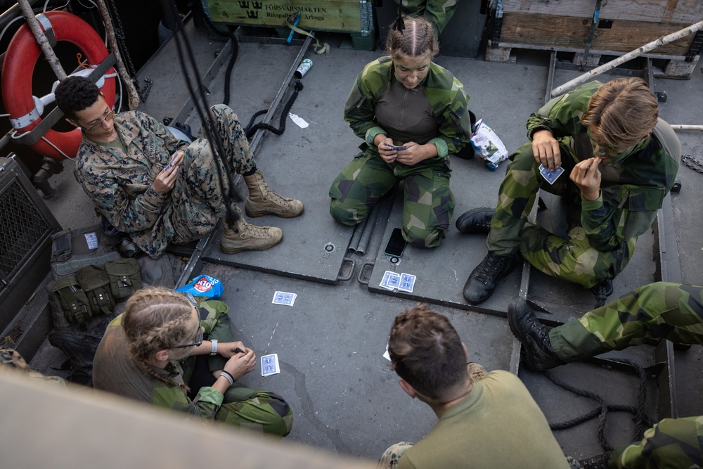 U.S. and Swedish Marines conduct culminating event during Archipelago Endeavor 24