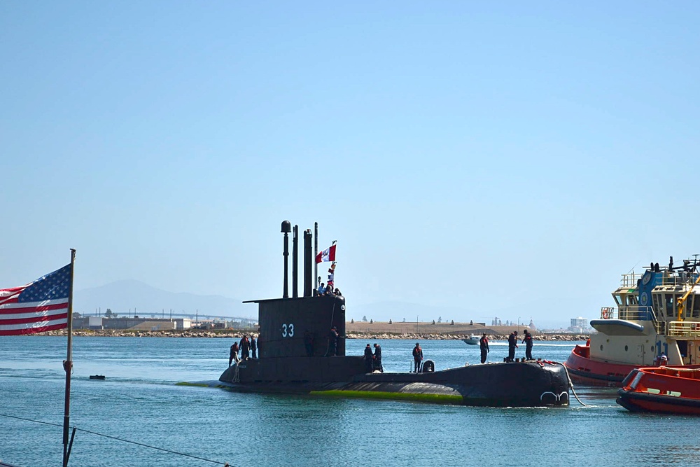 Peruvian Submarine BAP Pisagua Arrives for DESI 2024