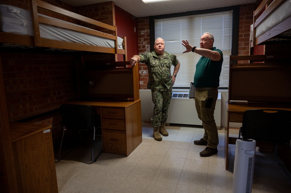 MCPON James Honea visits Naval Station Great Lakes and U.S. Navy Recruit Training Command