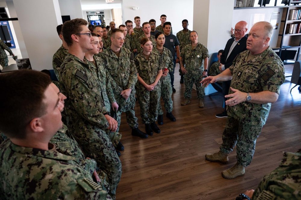 MCPON James Honea visits Naval Station Great Lakes and U.S. Navy Recruit Training Command