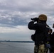 Nimitz Sailors Stand Watch on the Flight Deck