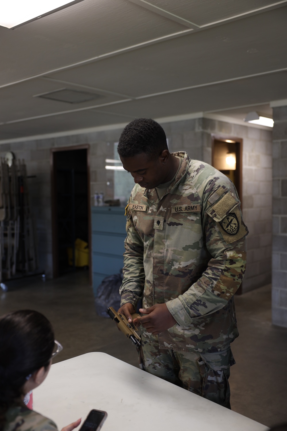 Best Squad Competition: Spc. Omari Easton, B Co., 781st MI Battalion (Cyber) 14