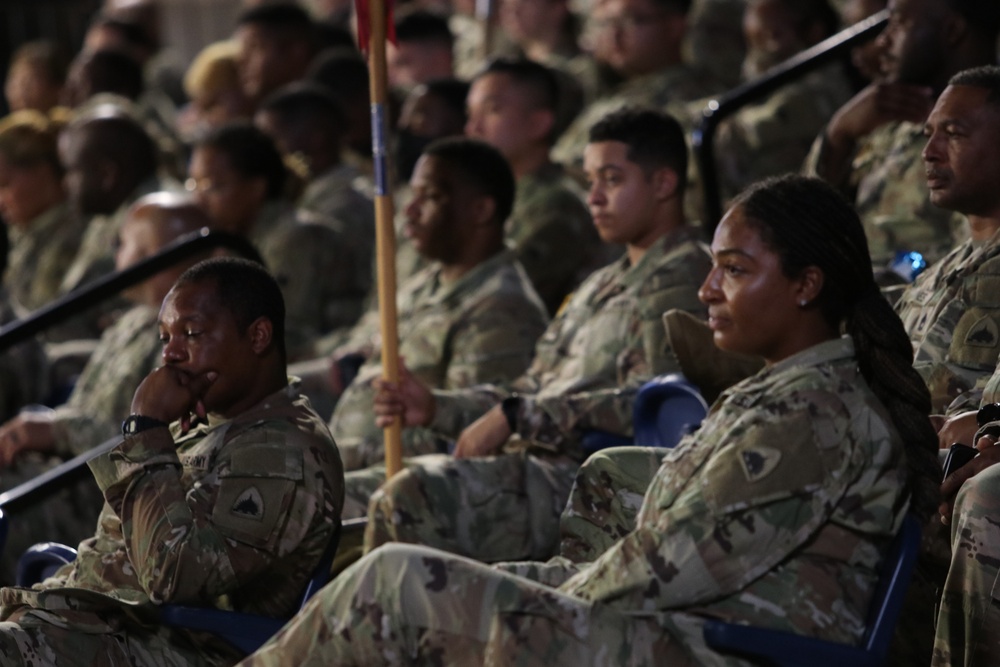 District of Columbia National Guardsmen participate in a suicide prevention event