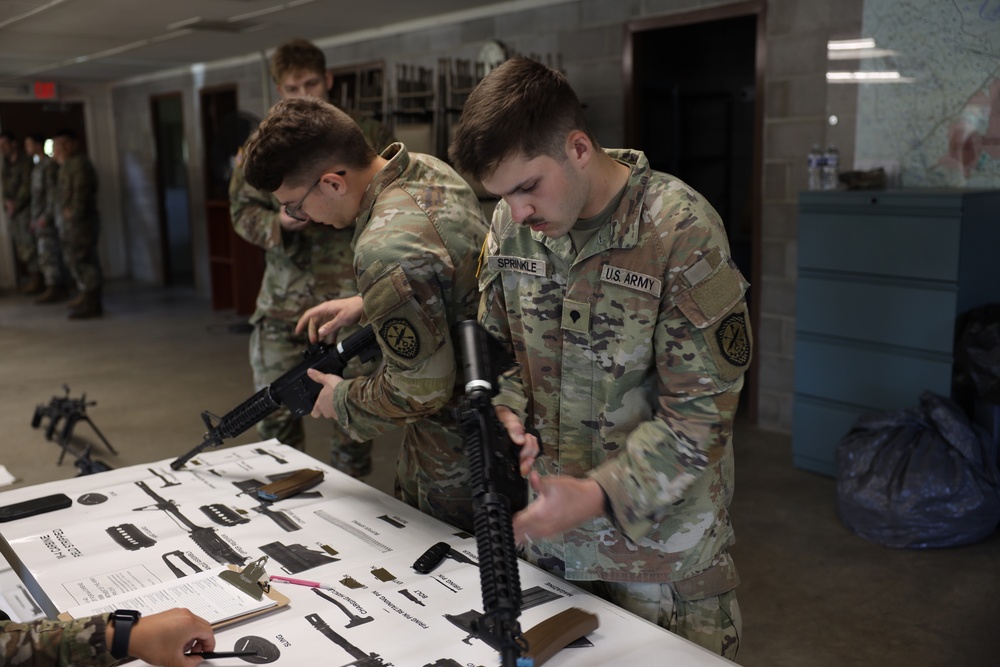 Best Squad Competition: Spc. Michael Sprinkle, C Company, 781st MI Battalion (Cyber) 14