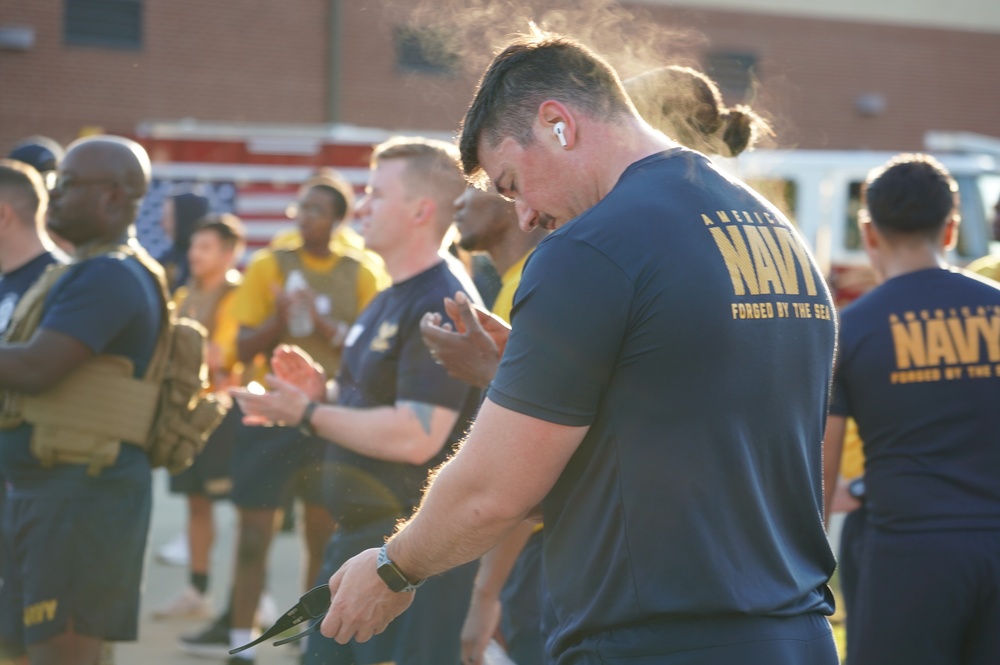 9/11 Stair Climb event onboard Cheatham Annex