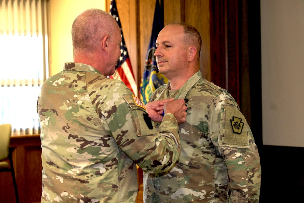 MG James G. McCormack retires