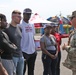 U.S. Army Brig. Gen. Leland L. Blanchard II, speaks with recruits joining the DCNG