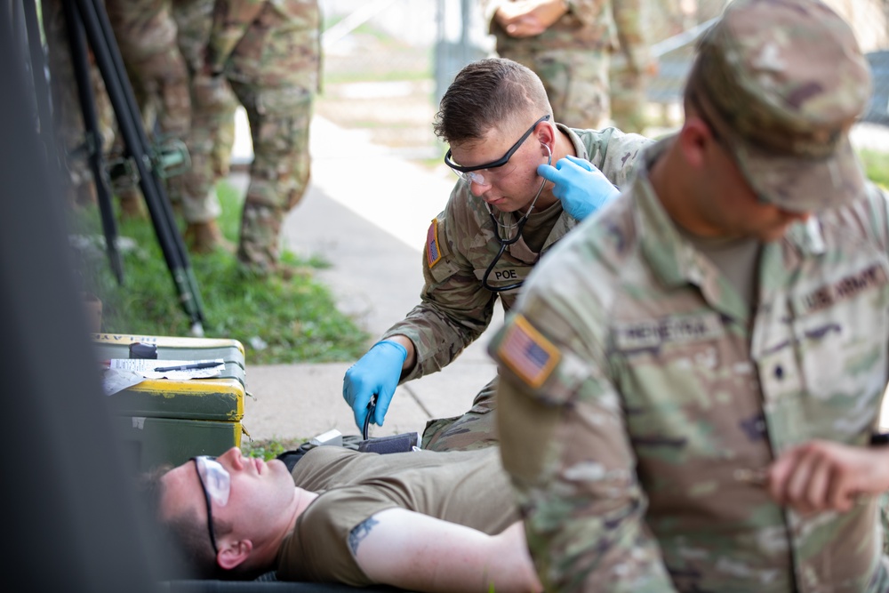 Charlie Med 141 Supports Brigade Training Exercise in Preparation for KFOR 34