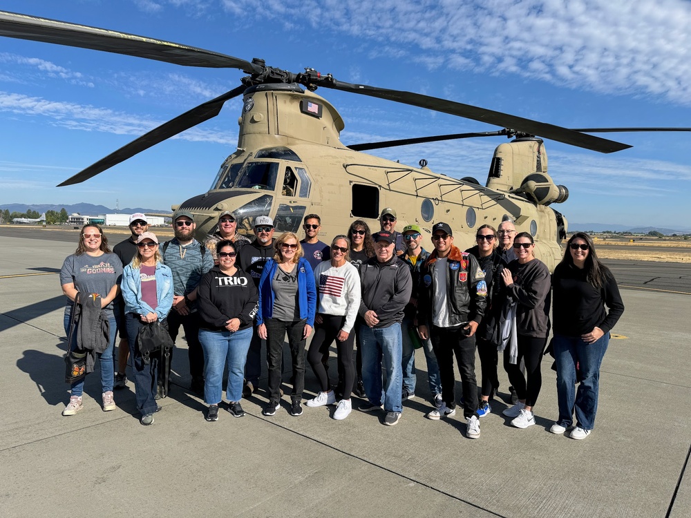 Educators Take Flight: Oregon National Guard Hosts Bosslift in Southern Oregon